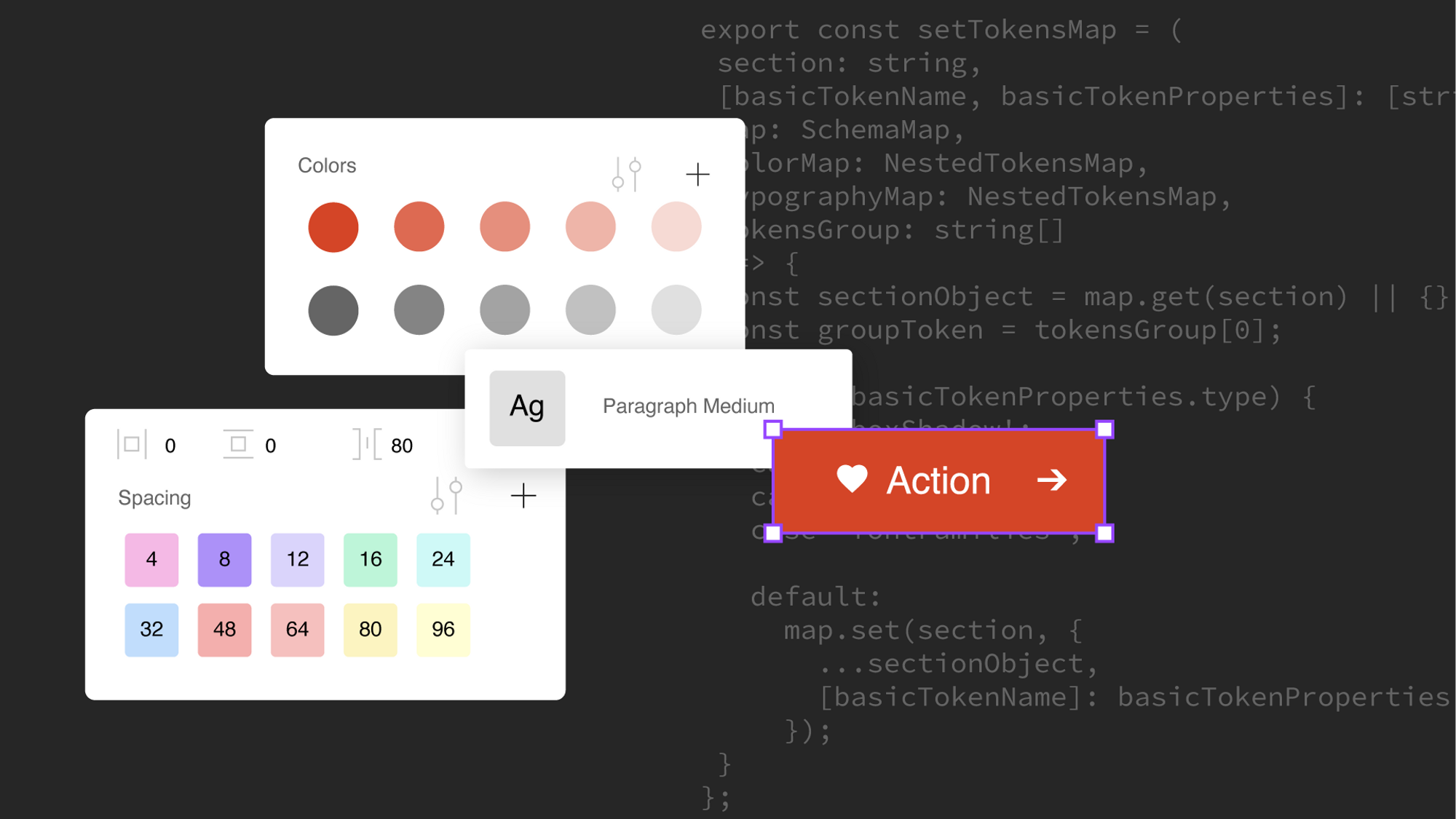 Exposing Figma tokens to design system consumers