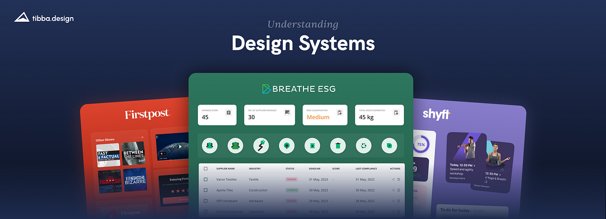 Navigating the world of design systems: insights from 3 diverse projects