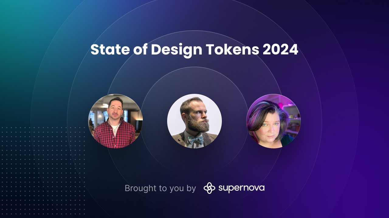 State of Design Tokens 2024 — design systems experts panel, hosted by Supernova - YouTube